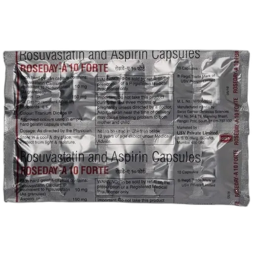 roseday a 10mg forte tablet 10's